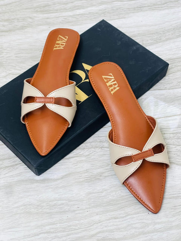 ZARA CUSHION FLATS