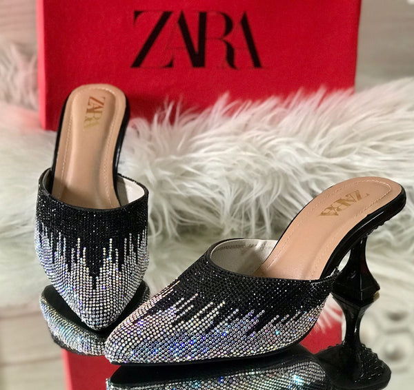 ZARA Stone heels