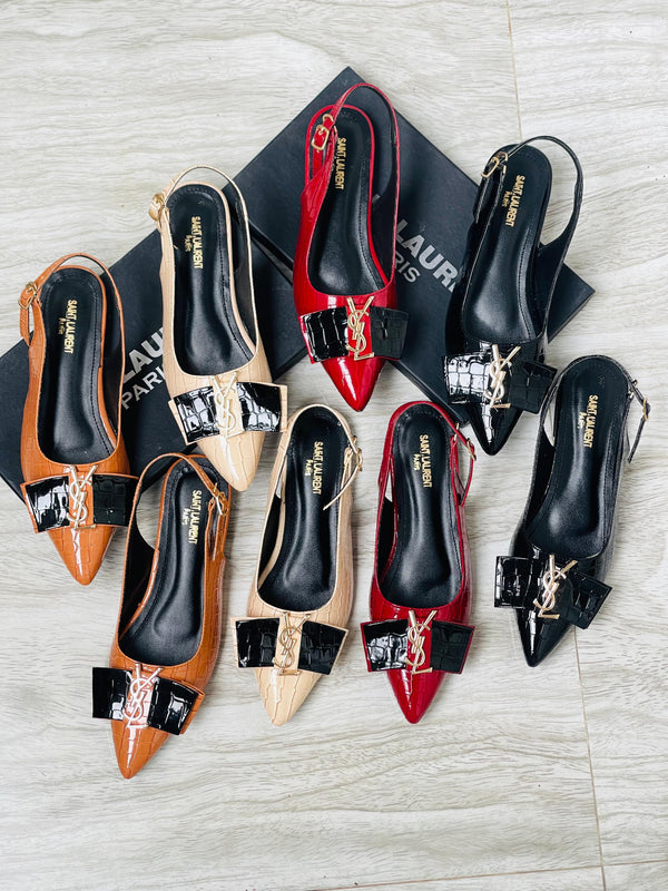 YSL FLAT PUMPS*